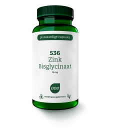 GratisVerzendingAOV536ZinkBisglycinaat15mg120vegacapsules