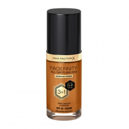 2xMaxFactorFacefinityAllDayFlawlessFoundationW98WarmHazelnut34ml