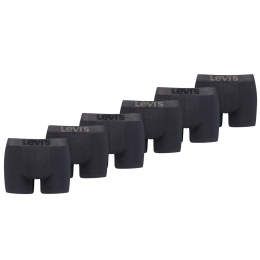 LevisBoxershortsMelangeWBOrganicCotton6-packZwart-L