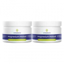 GratisVerzending2xVitakruidMagnesiumMalaat120gr