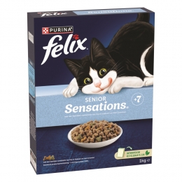 FelixKattenvoerDroogSeniorSensations1kg