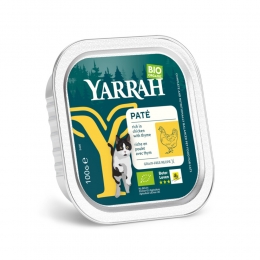 YarrahBioAluPatGrainfreeKattenvoerNatKip100gr