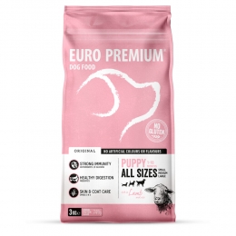 4xEuro-PremiumPuppyLam-Rijst3kg