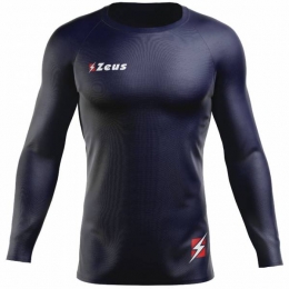 ZeusFisikoBaselayerFunctioneelshirtmetlangemouwenmarine