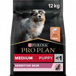 ProPlanHondenvoerDroogPuppyMediumSensitiveSkinZalm12kg