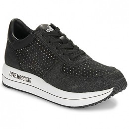 LageSneakersLoveMoschinoSTRASSMESHGLITTER