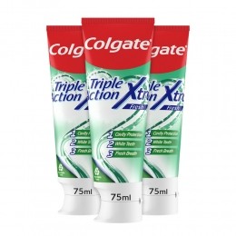 3xColgateTandpastaTripleActionExtraFresh75ml