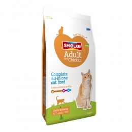 SmolkeKattenvoerAdultKip10kg