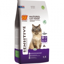4xBFPetfoodKattenvoerSensitiveGraanvrij15kg
