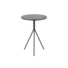 J-LinesalontafelRond-metaal-zwart
