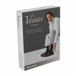 VeinaxKousKatoenMan2LangDonkerblauwMaat2