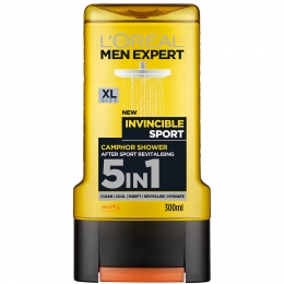 LOralMenExpertInvincibleSport5-in-1Douchegel300ml