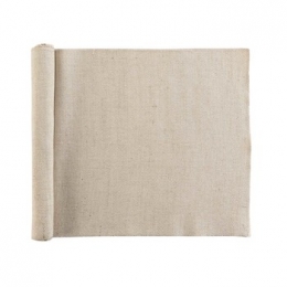 TafelkleedDouceurdintrieurCHEMINDETABLE35x140CMJUTEUNIPOLYCOTONUNITESSI