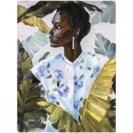 SchilderijenSignesGrimaltAfrikaansVrouwSchilderij