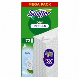SwifferVloerreinigerDrogeVloerdoekjes72stuks