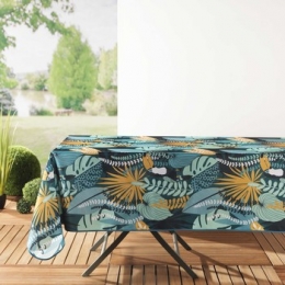 TafelkleedDouceurdintrieurNAPPERECTANGLE150x240CMPOLYESTERIMPRIMEBRAZILIAMENTHEV