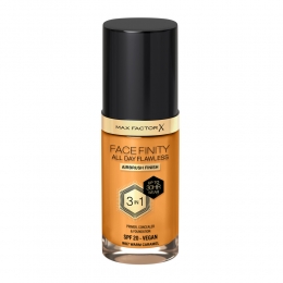 MaxFactorFacefinityAllDayFlawlessFoundationW87WarmCaramel34ml