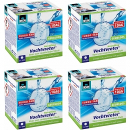 4xBisonVochtvreterAmbianceNeutralNavulTabs2x100gr