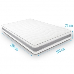 KoudschuimmatrasINTENSOR100x200dikte24cm