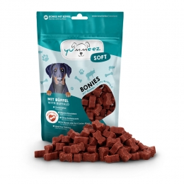 10xYummeezSoftBoniesHondensnackBuffel165gr
