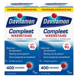 GratisVerzending2xDavitamonCompleetWeerstand400stuks