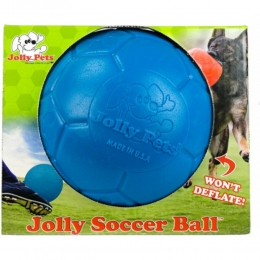 JollyPetsSoccerBallBlauw15cm