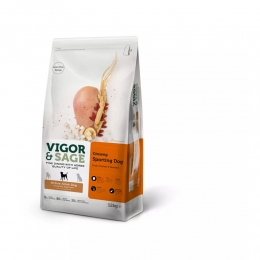 VigorSageHondenvoerSportenActiefGinseng12kg