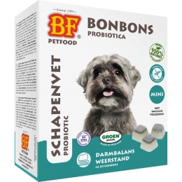 BFPetfoodSchapenvetProbioticaBonbonMini80stuks