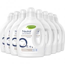 10xNeutralWasverzachter27Wasbeurten750ml