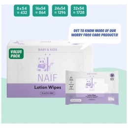 NafPlasticvrijeLotionBillendoekjes8pack