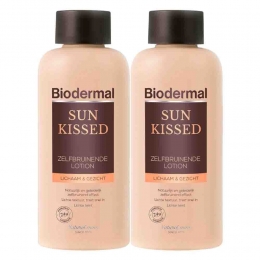 2xBiodermalBodylotionSunKissed200ml
