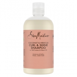 SheaMoistureCoconutHibiscusCurlShineShampoo384ml