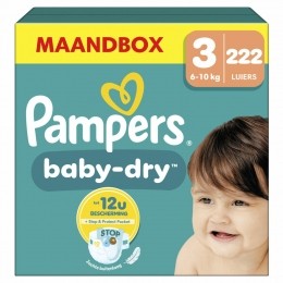 PampersBabyDryLuiersMaat36-10kg222stuks