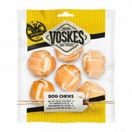 VoskesBalWhitemetKip6stuks