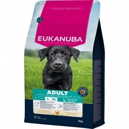 EukanubaLifeCareDogAdultLargeHondenvoerChicken3kg