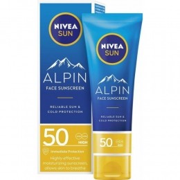 2xNIVEASunAlpinZonnecrmeGezichtSPF5050ml