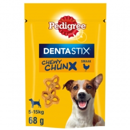 PedigreeDentastixChewyChunxHondensnacksMiniKip68gr