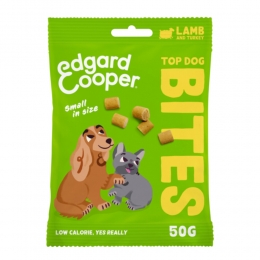 EdgardCooperAdultBiteSLamKalkoen50gr