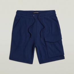 KorteBroekG-StarRawD24704-D562ONEPOCKETSWEATSHORTS-1305IMPERIALBLUE