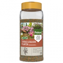 PokonTerrasBalkonPlantenVoedingskorrelsVoedingskorrels800gr
