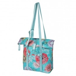 EnkelefietstasBloomFieldShopper15-20LBlauw