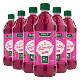 6xSlimpieSiroopFramboos650ml