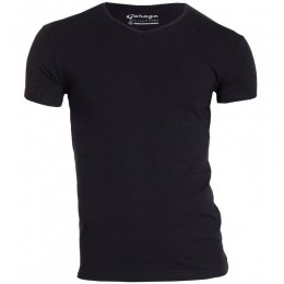 GarageT-shirt1-packBodyFitV-halsZwart2XL