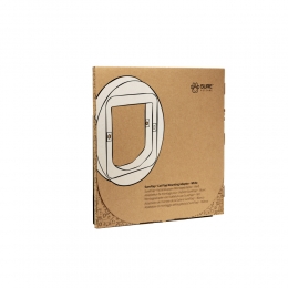 SureFlapMicrochipKattenluikMontageadapterWit