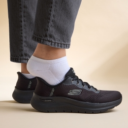 SkechersArchFitSlip-insInstapperszwart