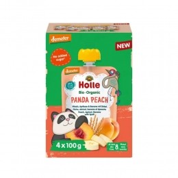 2xHolleKnijpfruitMultipack8mndPandaPeach4stuks