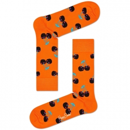 HappySocksCherrySokkenOranje