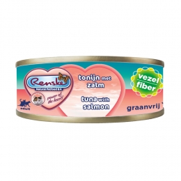 RenskeVezelKattenvoerNatTonijn-Zalm70gr