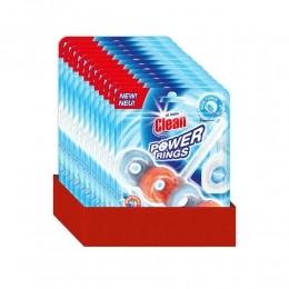 12xAtHomeToiletblokPowerRingsAquaPower40gr