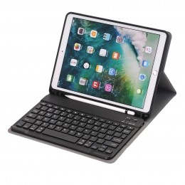 iPadPro1052017Case-BluetoothToetsenbordhoesmetStyluspenhouder-Zwart